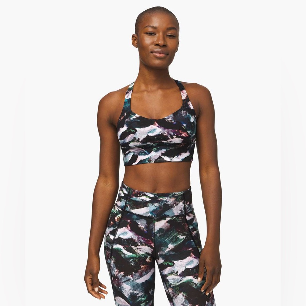 Lululemon Free to Be Bra *Wild Long Line